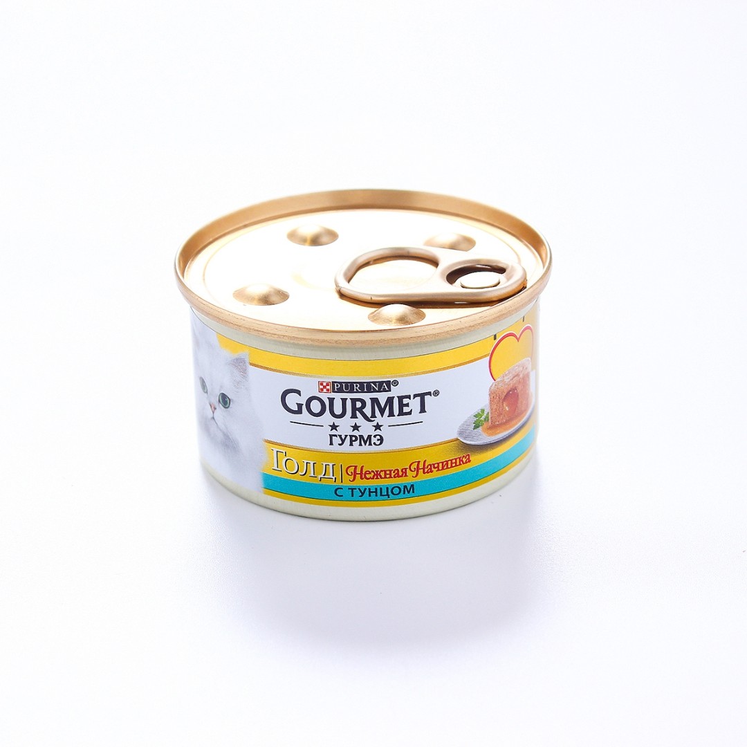 Gourmet Gold нежная начинка  тунец 85г ж\б