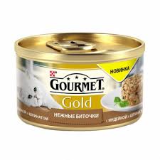 Gourmet Gold двойное удовольствие с уткой и индейкой 85г ж\б